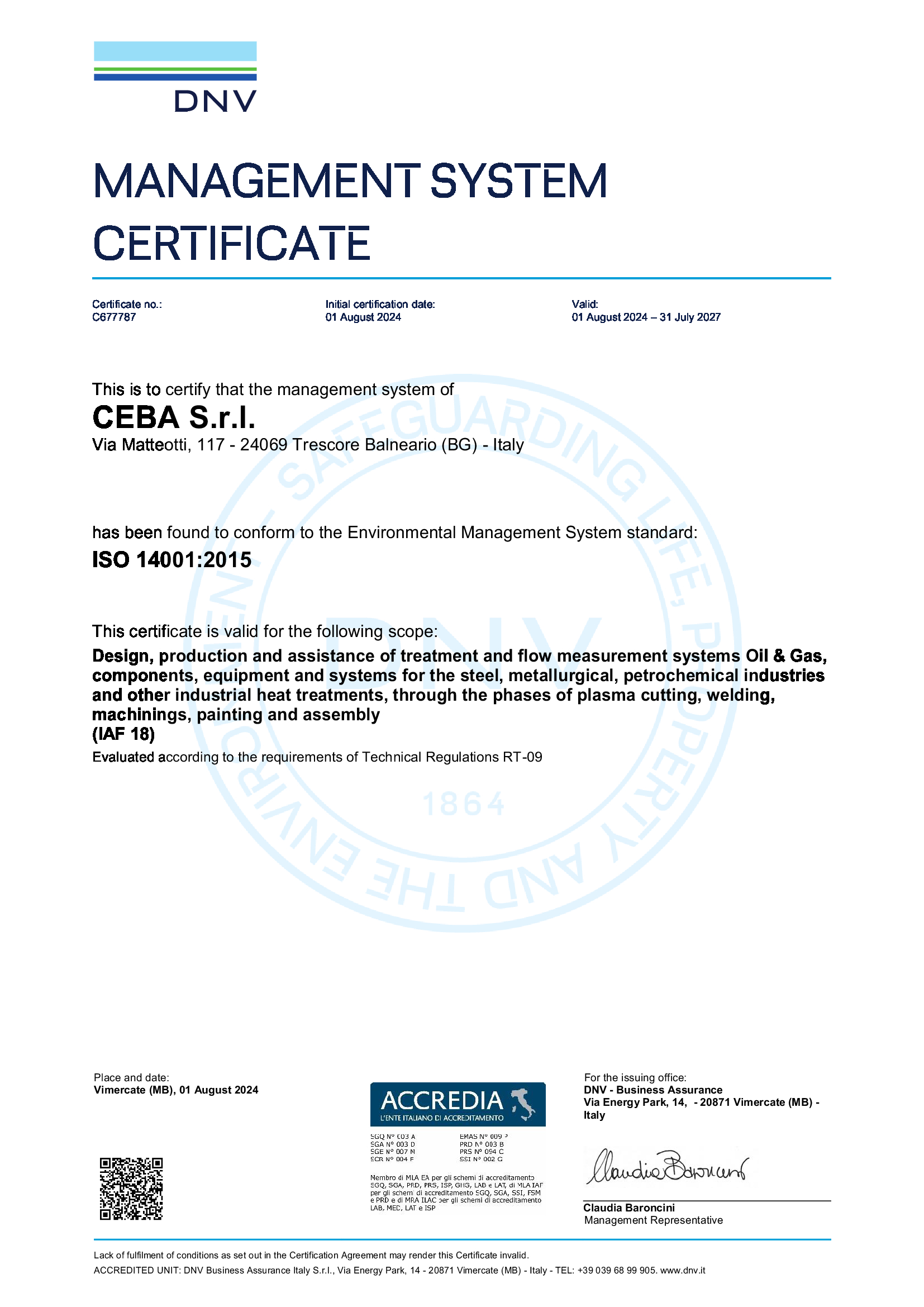 ISO 14001:2015
