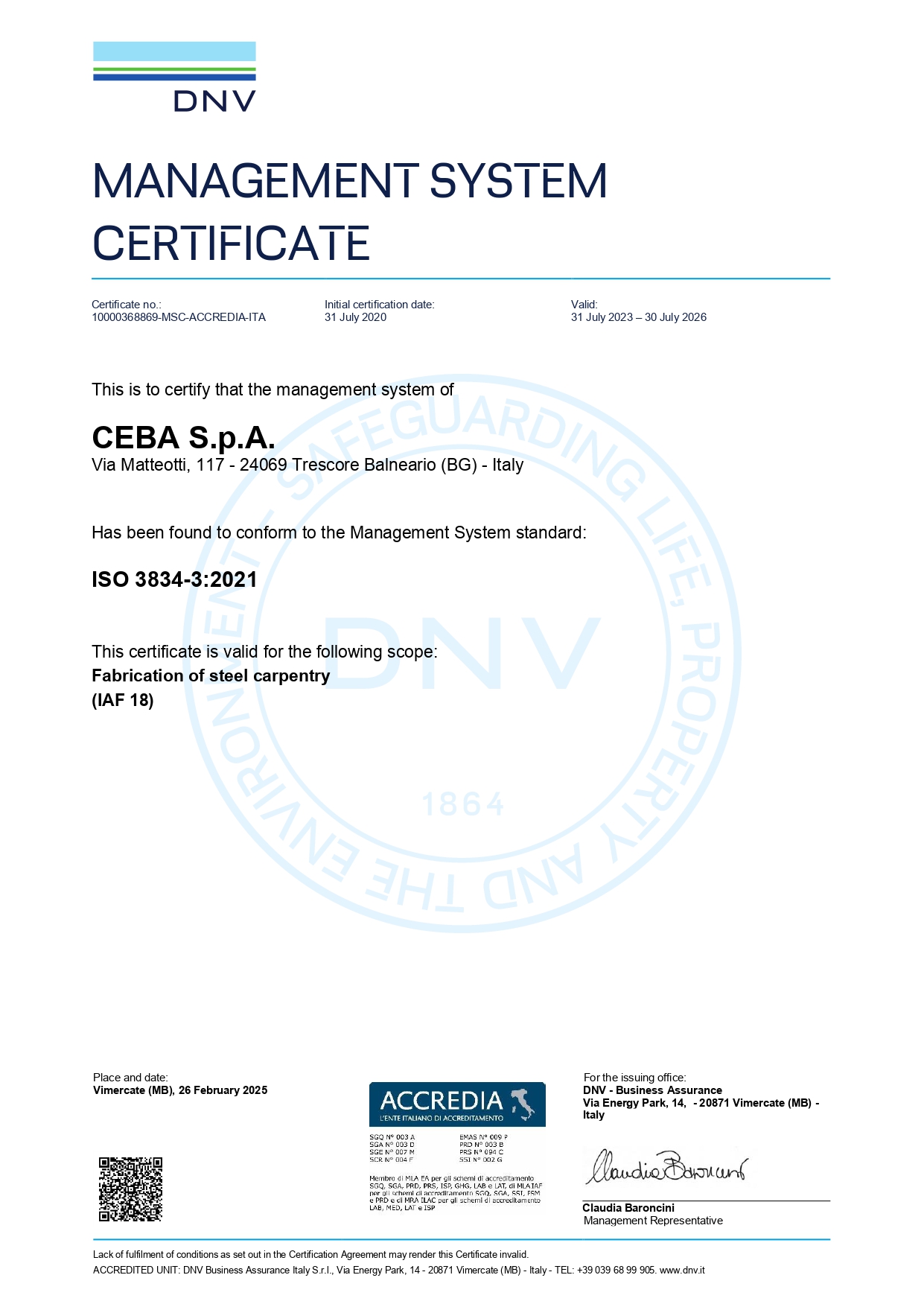 ISO 3834-3:2021